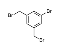Structure of 5-Bromo-1,3-bis(bromomethyl)benzene